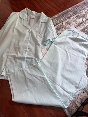 Vintage Carole Sleep Set PJ 70s Blue  set NWT
